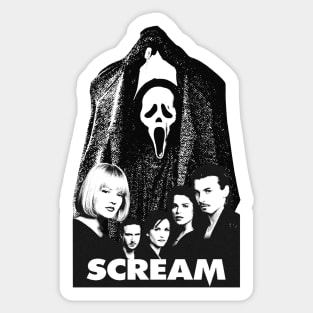 Scream Ghostface Killer Halloween Horror Merch Sticker